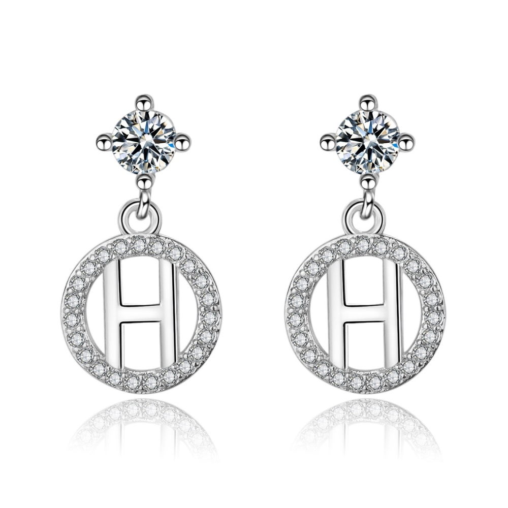 Designer Inspired H Earrings